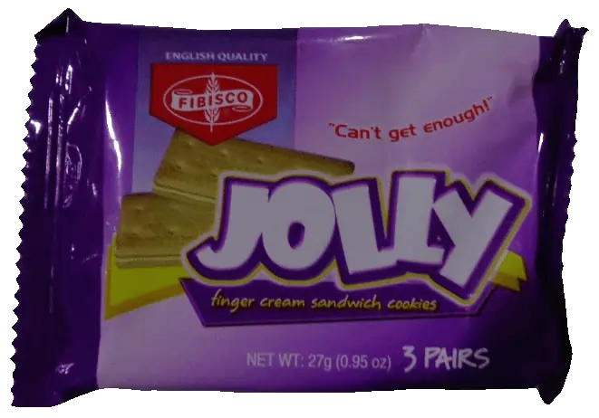 Jolly Finger Cream Sandwich Cookies